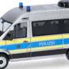 herpa 098526 MAN TGE Bus HD - Mobile Wache Polizei BaWü | Blaulichtmodell 1:87