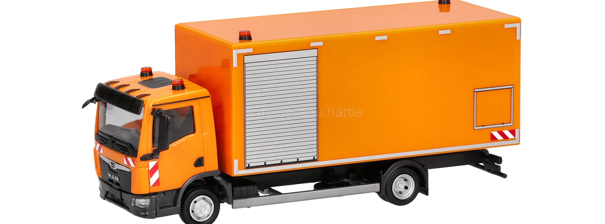 herpa 320931 MAN TGL CC Koffer-LKW Fahrbahnreinigung | LKW-Modell 1:87