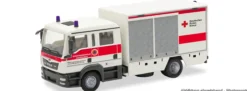 herpa 099813 MAN TGL GW-San DRK Frankfurt/KatS Hessen | Blaulichtmodell 1:87