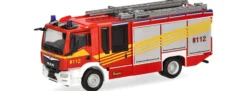 herpa 097086 MAN TGM CC Ziegler Z-Cab Feuerwehr neutral Blaulichtmodell 1:87