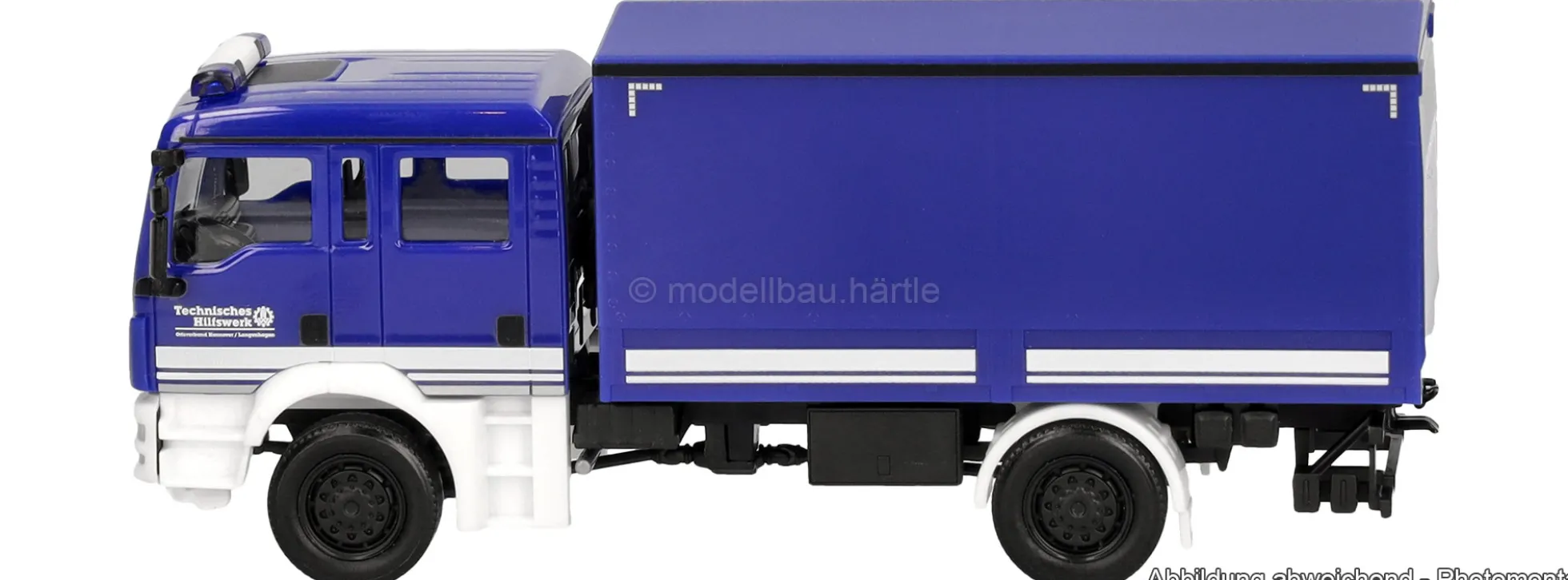 herpa 962384 MAN TGM MLW THW Hannover | Interschutz 2026 | Blaulichtmodell 1:87