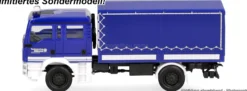 herpa 962254 MAN TGM MzKw THW Ansbach | Blaulichtmodell 1:87