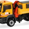 herpa 322041 MAN TGS M Euro6c Dreiseitenkipper Ladekran Winterdienst Max Bögl LKW-Modell 1:87