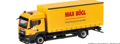 herpa 322256 MAN TGS TM Gardinenplanen-LKW - Max Bögl | LKW-Modell 1:87