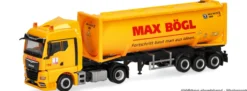 herpa 321938 MAN TGX GM Drucksilocontainer-Sattelzug Max Bögl | LKW-Modell 1:87