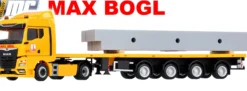 herpa 961745 MAN TGX GM Max Bögl mit Nebenträger | MC-Vedes | LKW-Modell 1:87