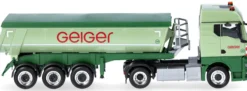 herpa 949446 MAN TGX GM Thermomulden-Sattelzug Geiger | LKW-Modell 1:87