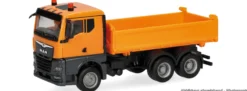 herpa 322331 MAN TGX GN Kipp-LKW - kommunalorange | LKW-Modell 1:87