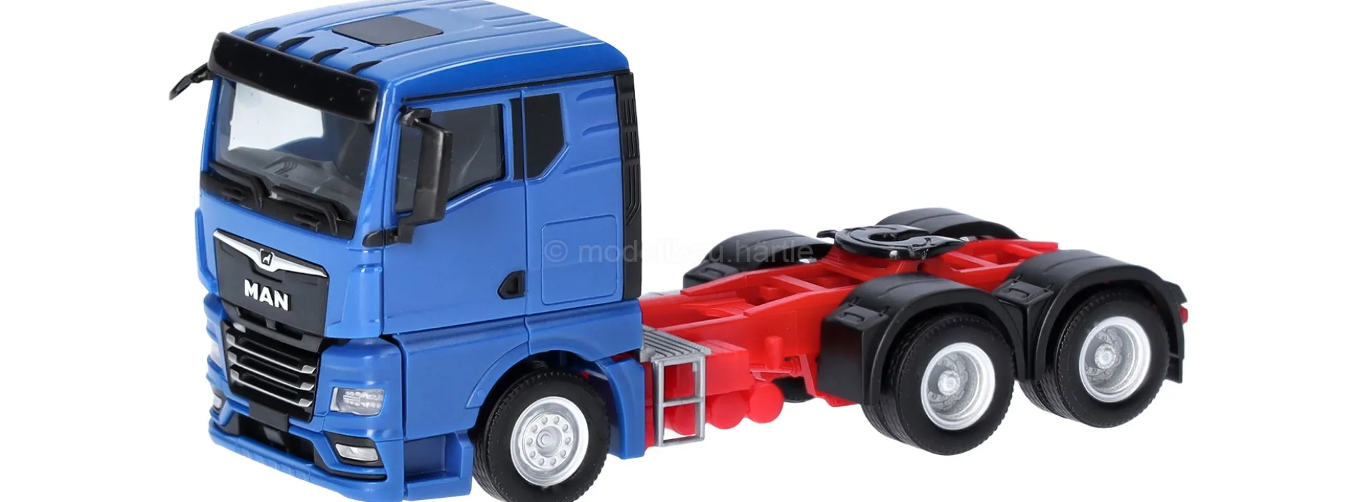 herpa 320566 MAN TGX GN Zugmaschine blau | LKW-Modell 1:87