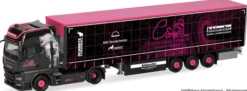 herpa 322003 MAN TGX GX Gardienenplanen-Sattelzug Christina Scheib | LKW-Modell 1:87