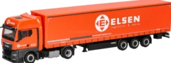 herpa 321150 MAN TGX GX Gardinenplanensattelzug Elsen LKW-Modell 1:87