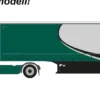 herpa 963046 MAN TGX GX Gardinenplanen-Sattelzug | LKW-Modell 1:87