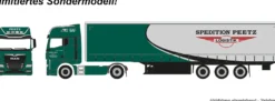 herpa 963046 MAN TGX GX Gardinenplanen-Sattelzug | LKW-Modell 1:87