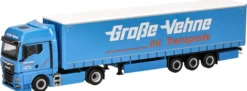 herpa 319287 MAN TGX GX Gardinenplanensattelzug Grosse Vehne Transporte LKW-Modell 1:87