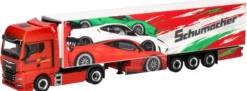 herpa 316767 MAN TGX GX Kühlkoffer-Sattelzug Schumacher | LKW-Modell 1:87