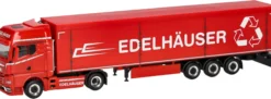 herpa 319799 MAN TGX GX Schubbodensattelzug Edelhäuser LKW-Modell 1:87