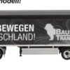 herpa 962445 MAN TGX GX Schubbodensattelzug Baumann Trans Wir bewegen Deutschland LKW-Modell 1:87