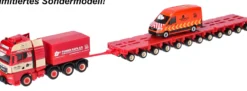 herpa 960991 MAN TGX GX Schwerlast-Set mit MAN TGE Transporter Torben Rafn PREMIUM Modellset 1:87
