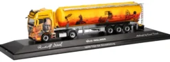herpa 122351 MAN TGX GX Silo-Sattelzug - Melmer / Rudolf Diesel | LKW-Modell 1:87