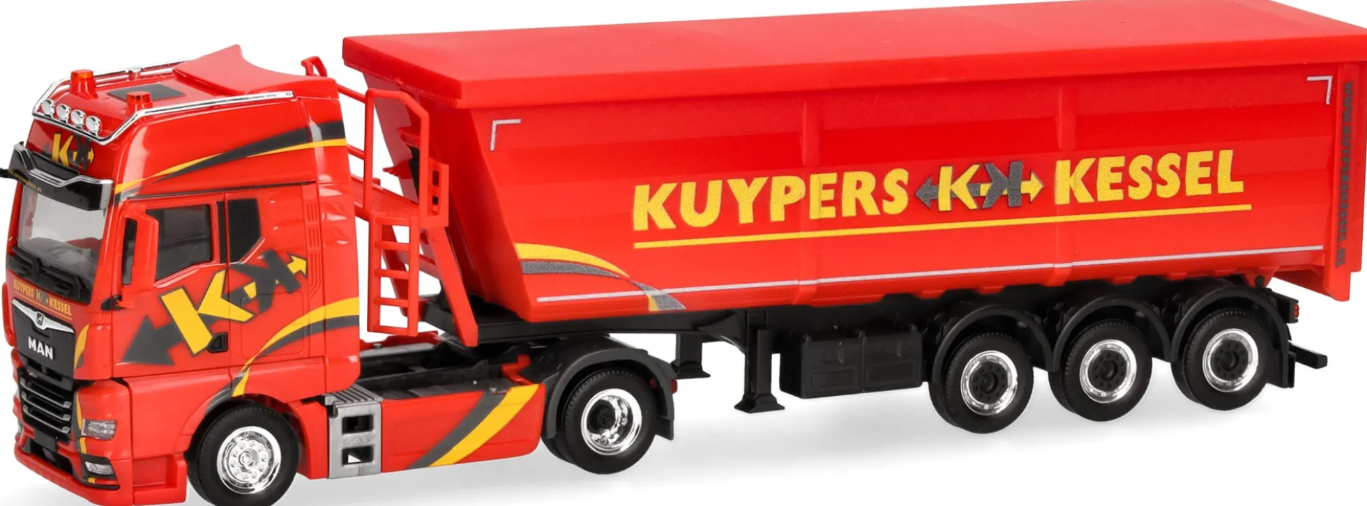 herpa 319065 MAN TGX GX Stahlmuldensattelzug Kuypers LKW-Modell 1:87