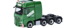 herpa 321327 MB Actros L Gigaspace Schwerlastzugmaschine Kübler | LKW-Modell 1:87