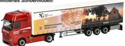 herpa 939256 MB Actros 18 L GS Gardinenplanen-Sattelzug - Gärtner / Kloster Lorsch | LKW-Modell 1:87