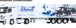 herpa 959698 MB Actros 18 L GS Koffer-Sattelzug - 130 Jahre Schmidt Gevelsberg | LKW-Modell 1:87