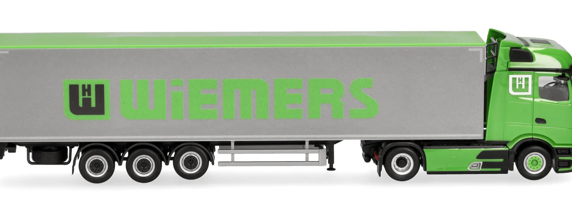 herpa 961820 MB Actros L ProCabin Bigspace Sattelzug - Wiemers | LKW-Modell 1:87