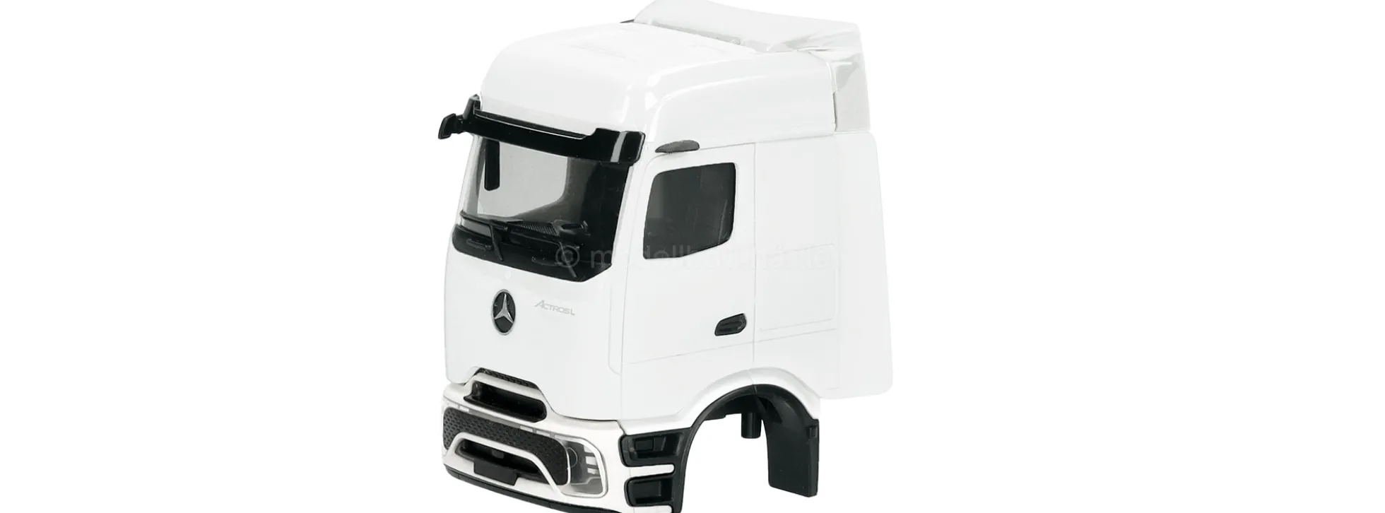 herpa 086271 MB Actros L ProCabin Bigspace weiß | 2 Stück | LKW Ersatzkabine 1:87