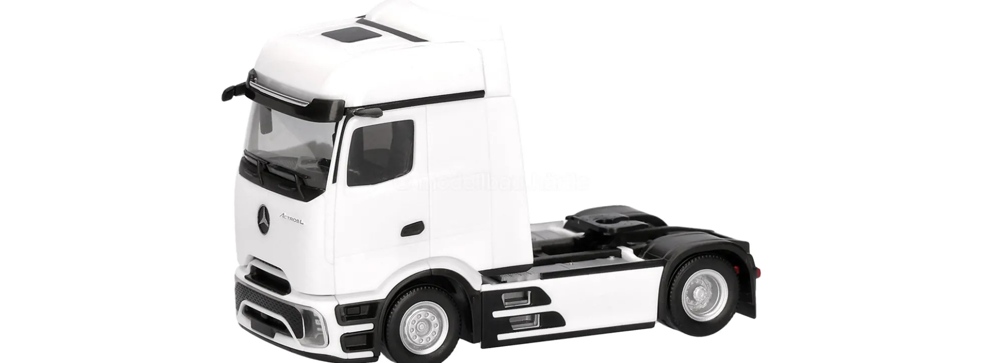 herpa 320207-002 MB Actros L ProCabin Bigspace Zugmaschine 2-achs weiß | LKW-Modell 1:87