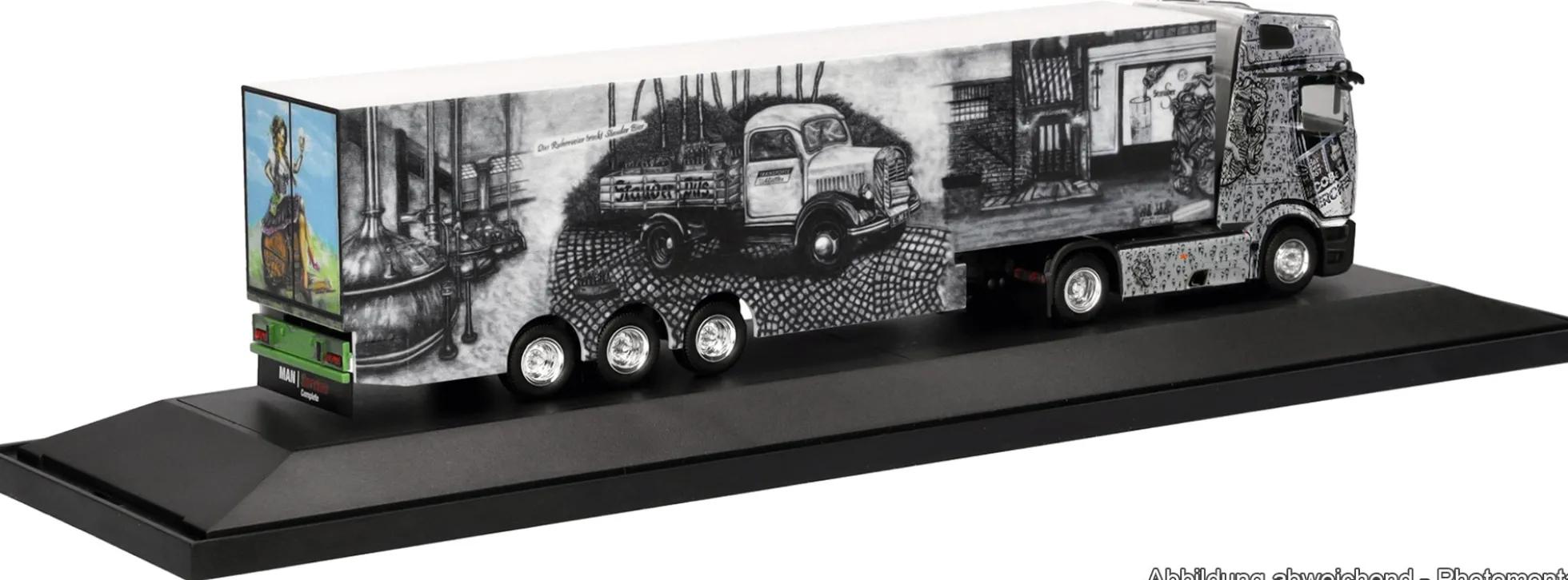 herpa 122375 MB Actros L ProCabin Gigaspace Sattelzug Müller Transporte | LKW-Modell 1:87