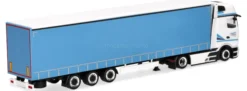 herpa 962674 MB Actros L ProCabin GS Gardinenplanen-Sattelzug - Cross Sped | LKW-Modell 1:87
