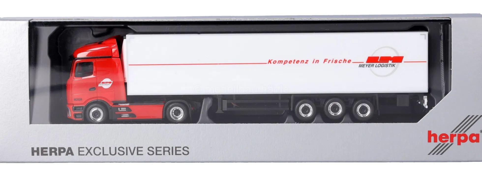 herpa 962551 MB Actros L ProCabin Streamspace Sattelzug - Ludwig Meyer | LKW-Modell 1:87
