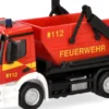 herpa 098250 MB Actros S Absetzkipper AK12 Feuerwehr | Blaulichtmodell 1:87