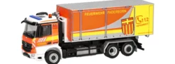 herpa 098854 MB Arocs M Wechsellader-LKW - FW Paderborn | Blaulichtmodell 1:87