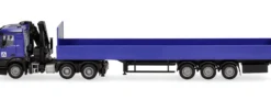 herpa 960038 MB Arocs Pritschen-Sattelzug Hoch-Tief | LKW-Modell 1:87