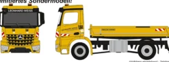 herpa 962803 | MB Arocs S Dreiseitenkipper-LKW 2-achs. - Leonhard Weiss | LKW-Modell 1:87