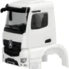 herpa 086394 MB Arocs S mit Spiegelkamera weiß | 2 Stück | Ersatz-Fahrerhaus 1:87