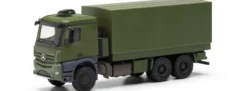 herpa 747165 MB Arocs 6x6 Pritsche/Plane | Militärmodell 1:87