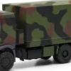 herpa 746991-002 MB Arocs 6x6 PritschePlane flecktarn Militärmodell 1:87