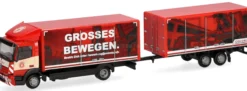 herpa 319744 MB Atego 13 Koffer-Hängerzug - Colonia | LKW-Modell 1:87