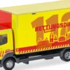 herpa 099448 MB Atego Koffer-LKW mit Ladebordwand Rettungsdienst | Blaulichtmodell 1:87
