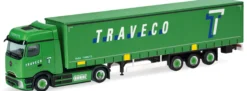 herpa 321396 MB eActros Bigspace ProCabin Sattelzug Traveco Schweiz | LKW-Modell 1:87