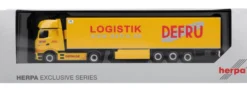 herpa 961868 MB eActros 600 ProCabin Gigaspace Kühlkoffer-Sattelzug DEFRU | LKW-Modell 1:87