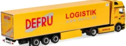 herpa 961868 MB eActros 600 ProCabin Gigaspace Kühlkoffer-Sattelzug DEFRU | LKW-Modell 1:87