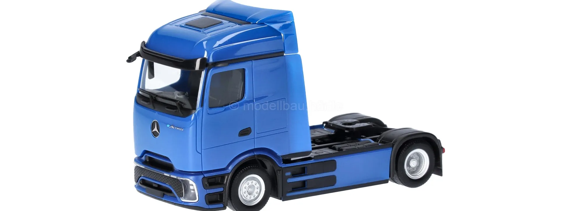 herpa 318204-003 MB eActros 600 ProCabin Str. Zugmaschine 2-achsig - blau | LKW-Modell 1:87