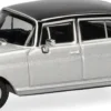 herpa 430739-005 MB 200 Heckflosse silbermetallic/schwarz | Modellauto 1:87