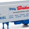 herpa 87MBS026475 Kühlkofferauflieger Willy Bruhn Söhne Aufliegermodell 1:87