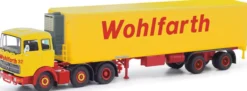 herpa 87MBS026277 Mercedes-Benz LPS2032 Kühlkoffersattelzug Wohlfahrt LKW-Modell 1:87