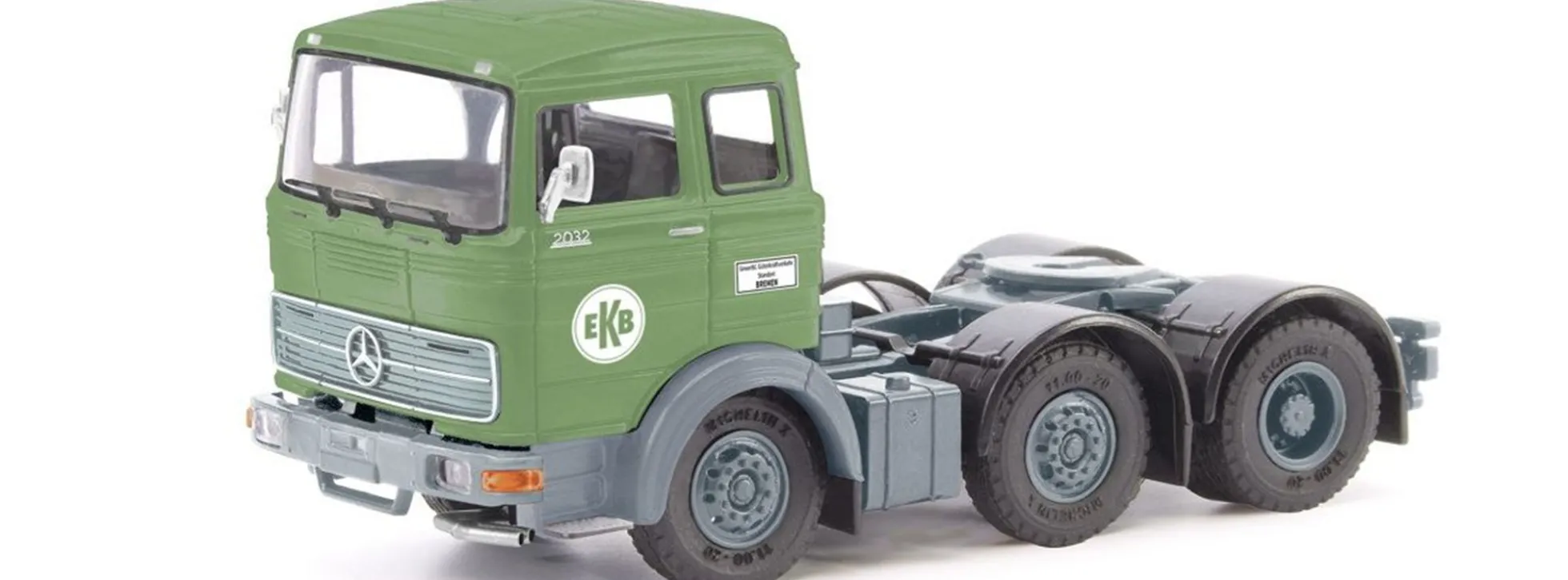 herpa 87MBS026291 Mercedes-Benz LPS2032 Solozugmaschine Kieserling LKW-Modell 1:87